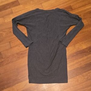Athleta Charcoal Long Sleeve Tunic